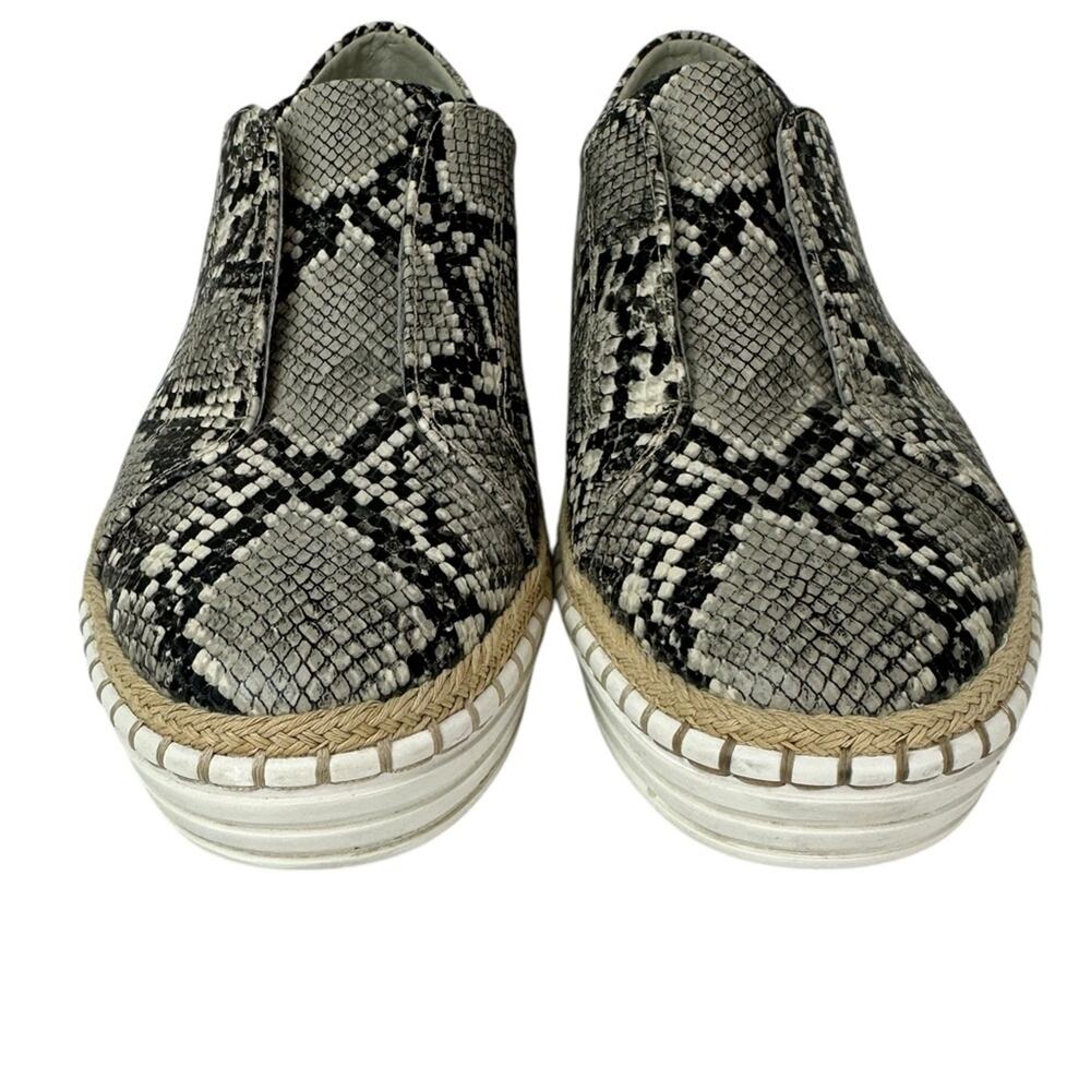J Slides Karla Python Snakeskin Leather Slip-On S… - image 2